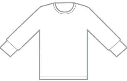 Seclar - Camiseta Térmica Manga larga Cuello redondo
