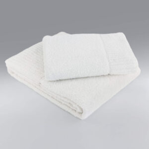 Juego de Toalla y Toallón de Algodón Seclar Institucional 630 g/m²